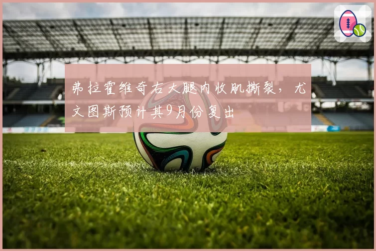 弗拉霍维奇右大腿内收肌撕裂，尤文图斯预计其9月份复出